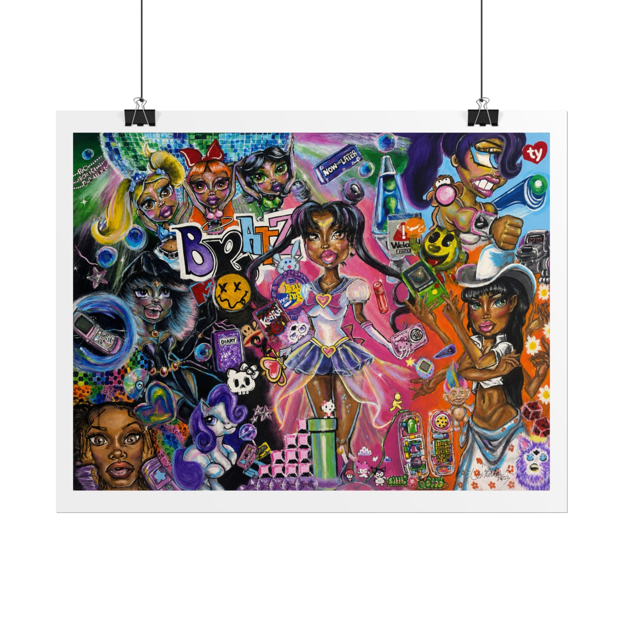 Remember When Magic Was Normal? | Fine Art Print by LexKittenArts