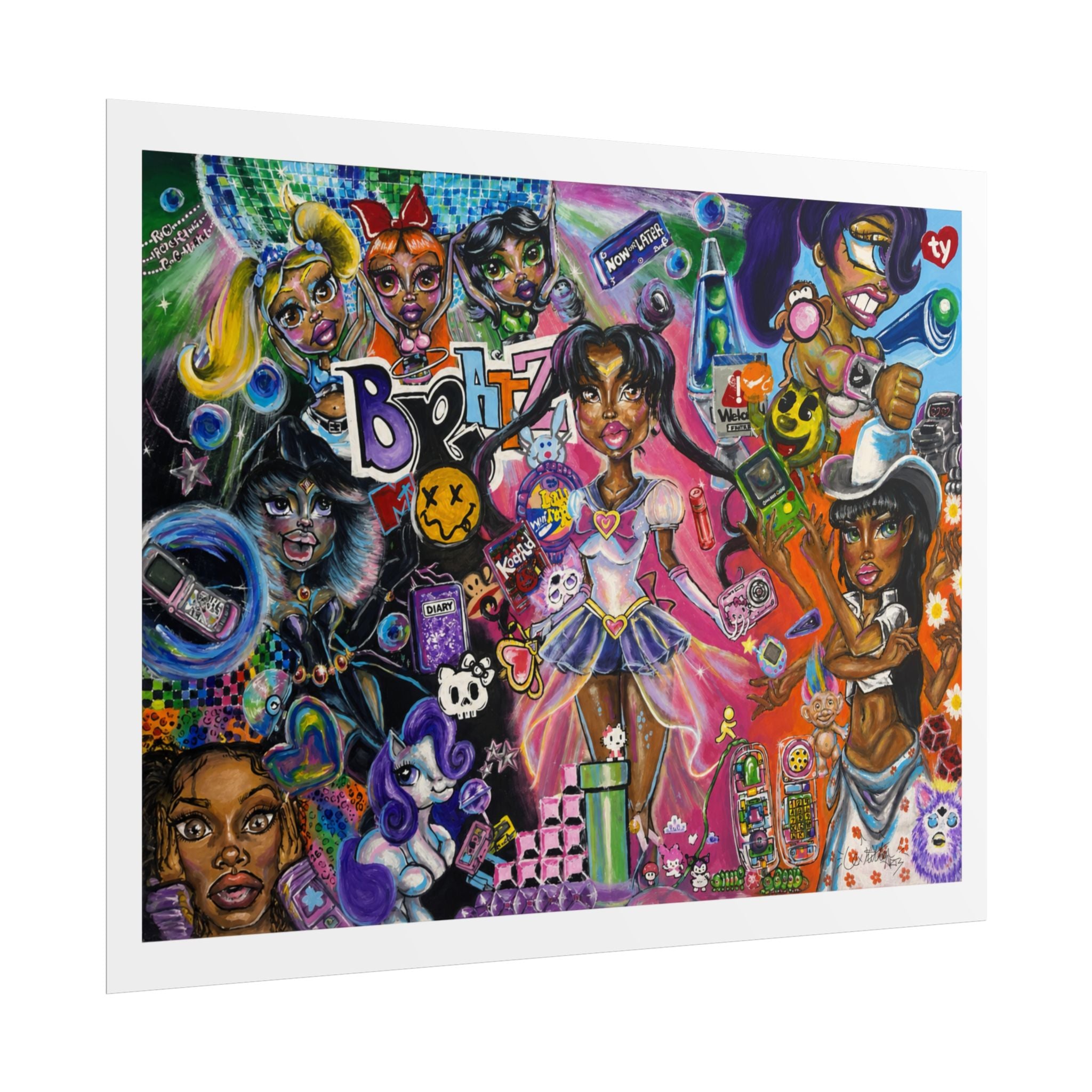 Remember When Magic Was Normal? | Fine Art Print by LexKittenArts