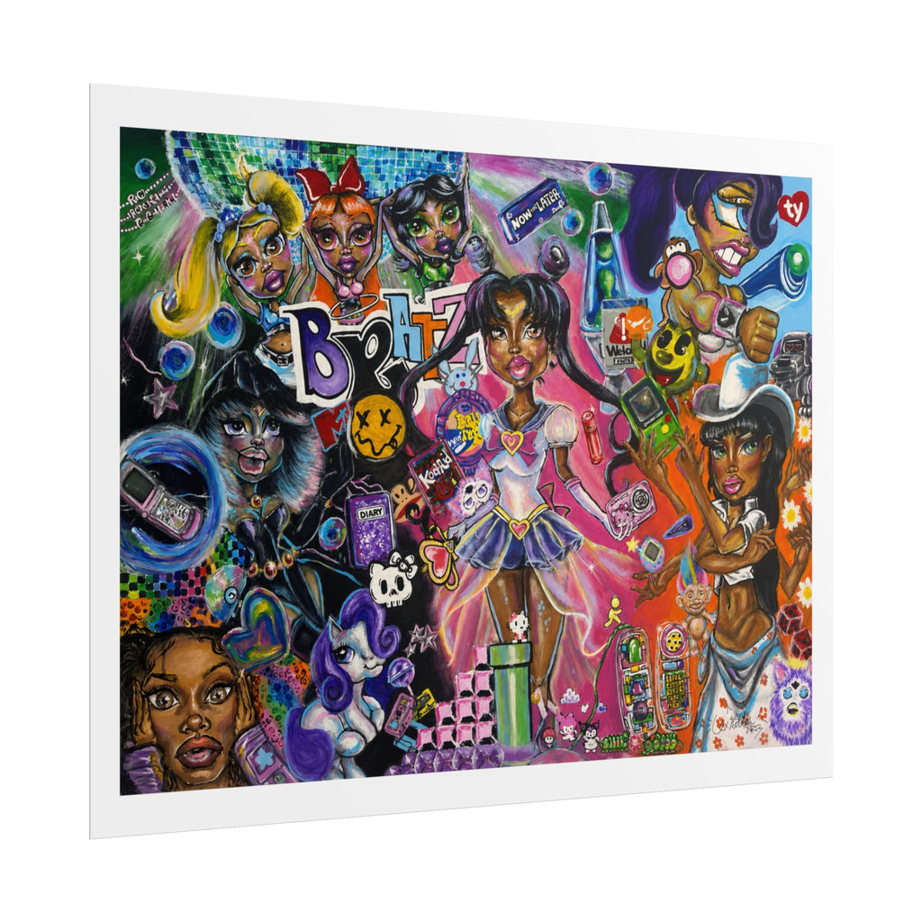 Remember When Magic Was Normal? | Fine Art Print by LexKittenArts