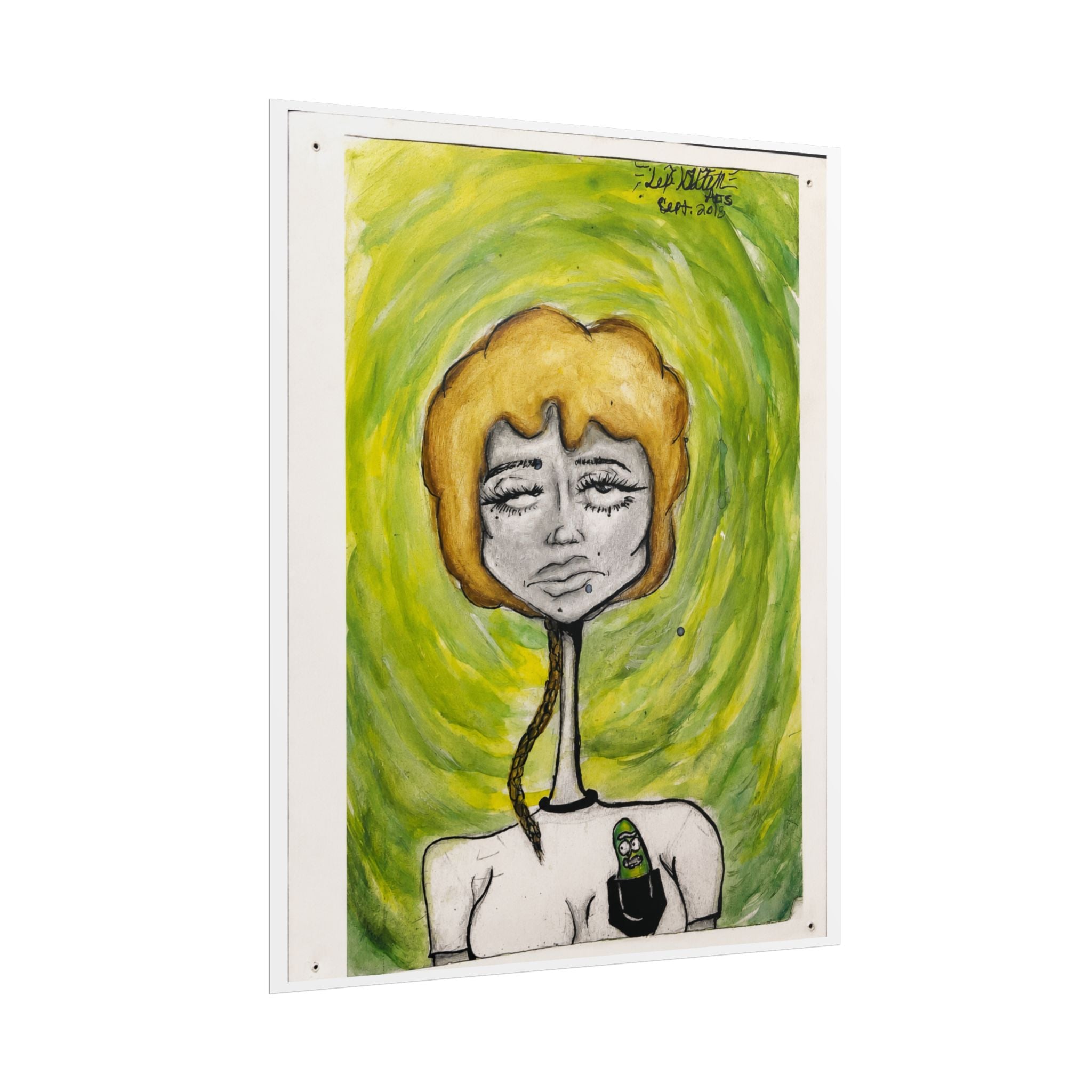 Pickle Portal | Original LexKittenArts Art Print