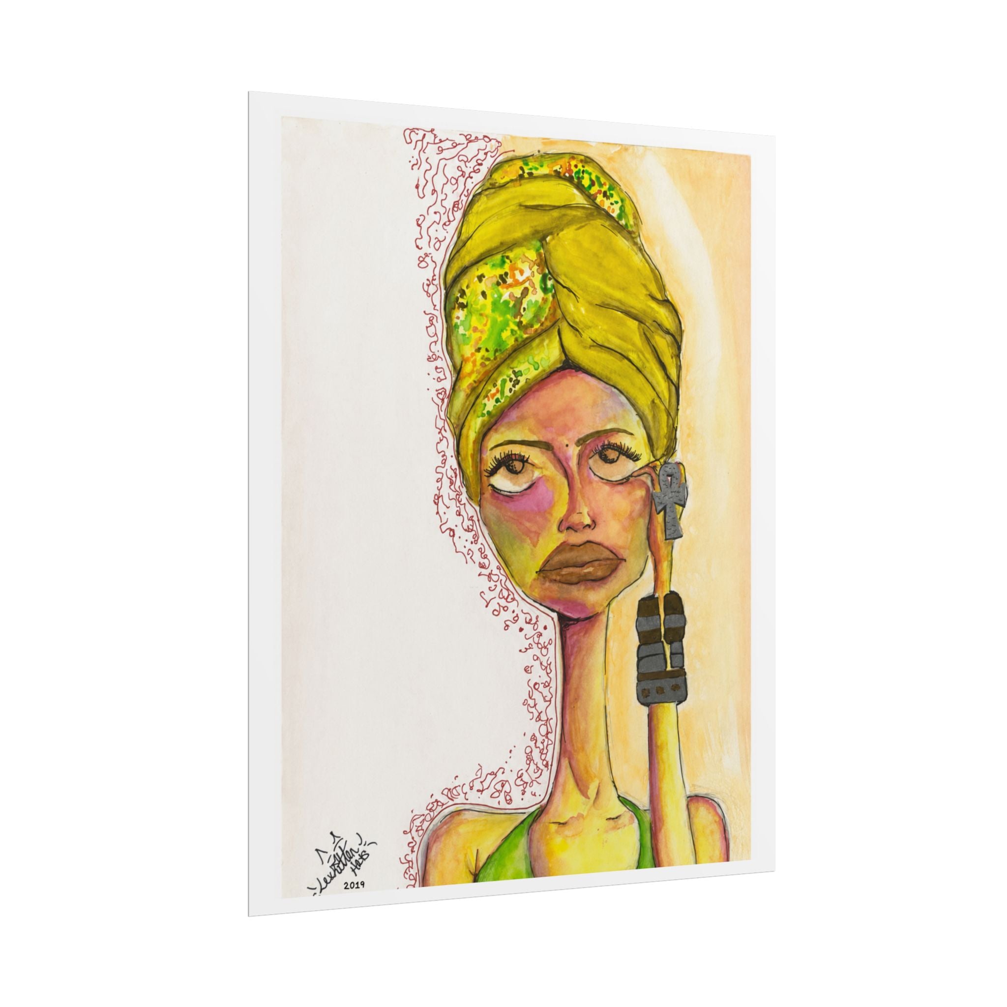 Unbreakable | Original LexKittenArts Art Print